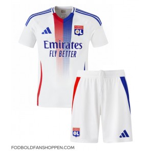 Olympique Lyonnais Alexandre Lacazette #10 Hjemmebanetrøje Børn 2024-25 Kortærmet (+ Korte bukser)